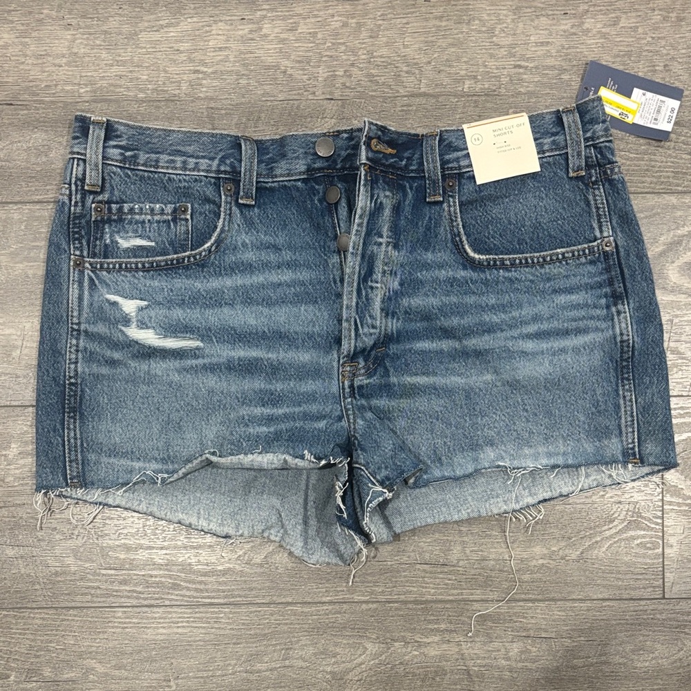 Universal Thread Distressed Blue Jean Shorts
